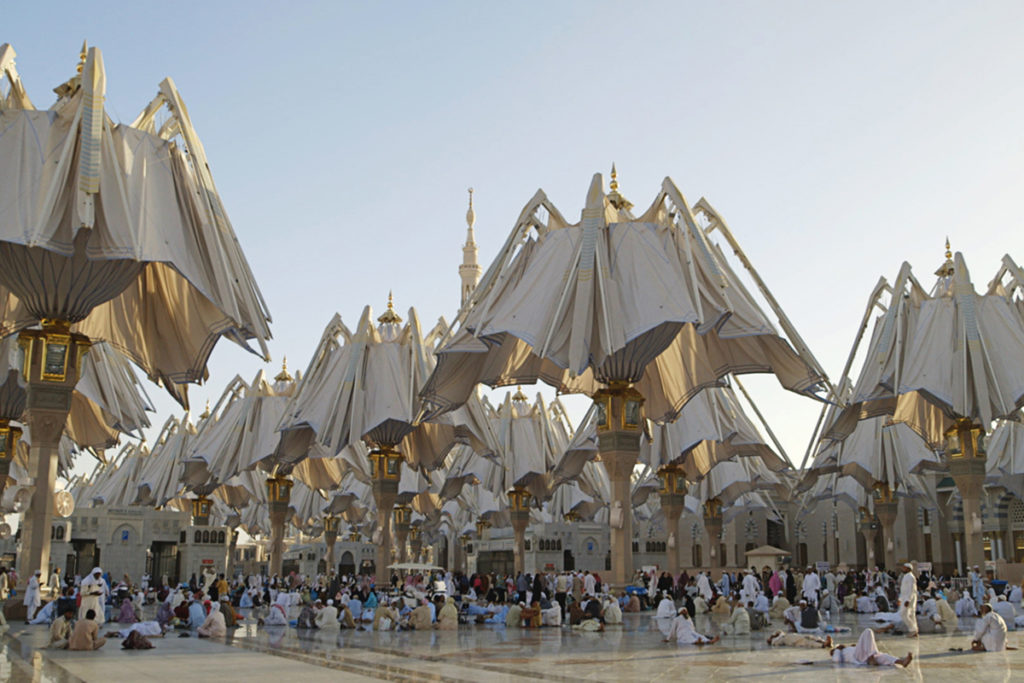 Madinah Piazza_Mái che quảng trường Medina Piazza thông minh - mái nhà mui trần lớn nhất thế giới | Nguồn ảnh: SL-rasch
