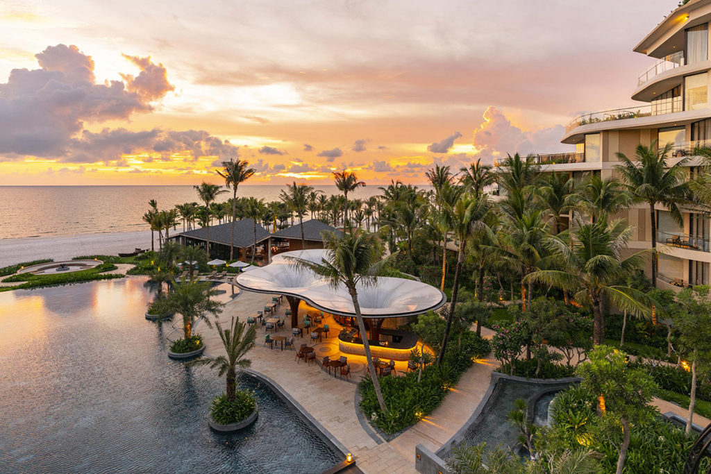 Thi công mái che bạt căng Phú Quốc, Kiên Giang - Mái che hotels & resorts
