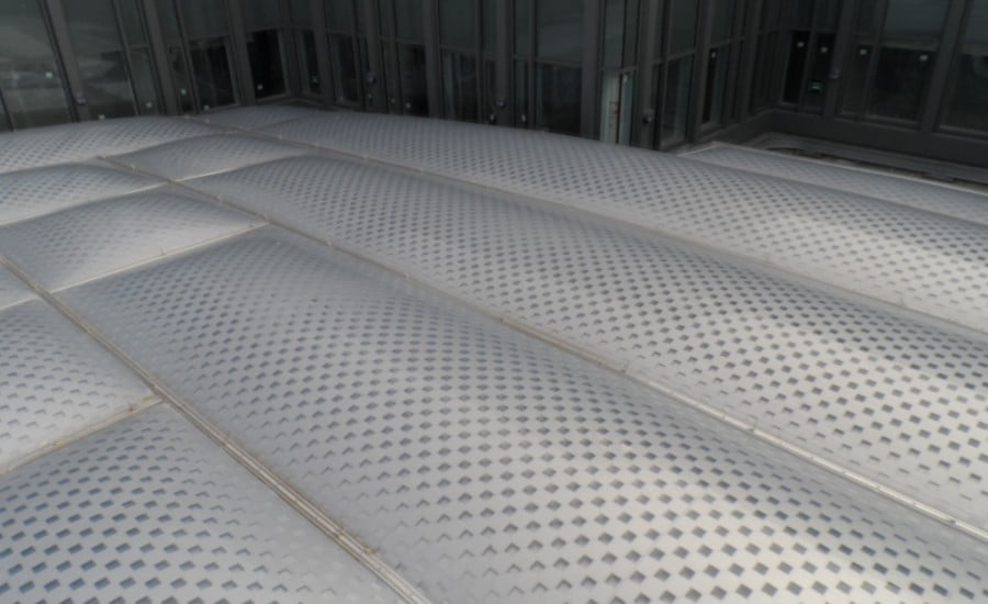 In hoa văn ETFE trên thực tế