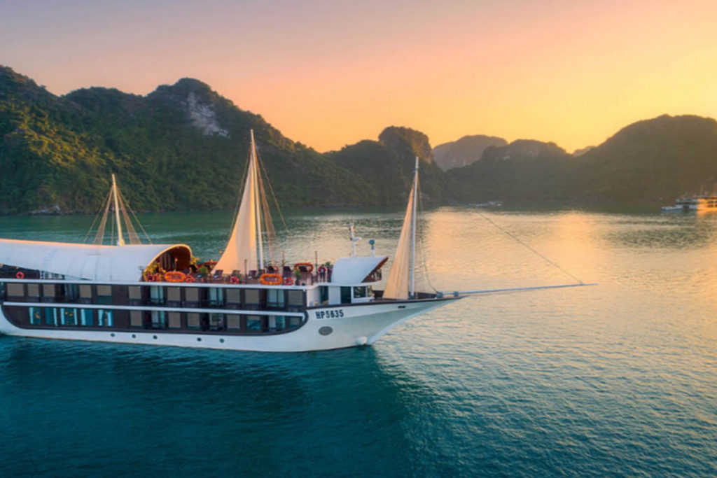 Thi công mái che bạt căng Hạ Long Quảng Ninh - Mái che du thuyền