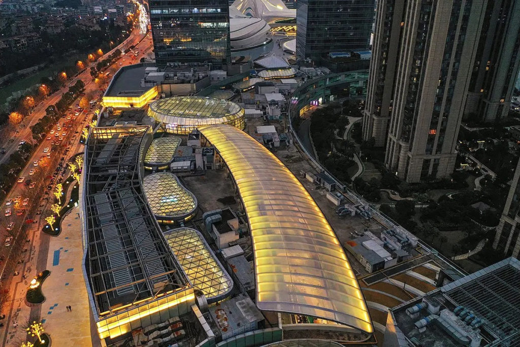 Màng căng ETFE ấn tượng với khả năng chịu tải trọng cao trong môi trường cháy nổ