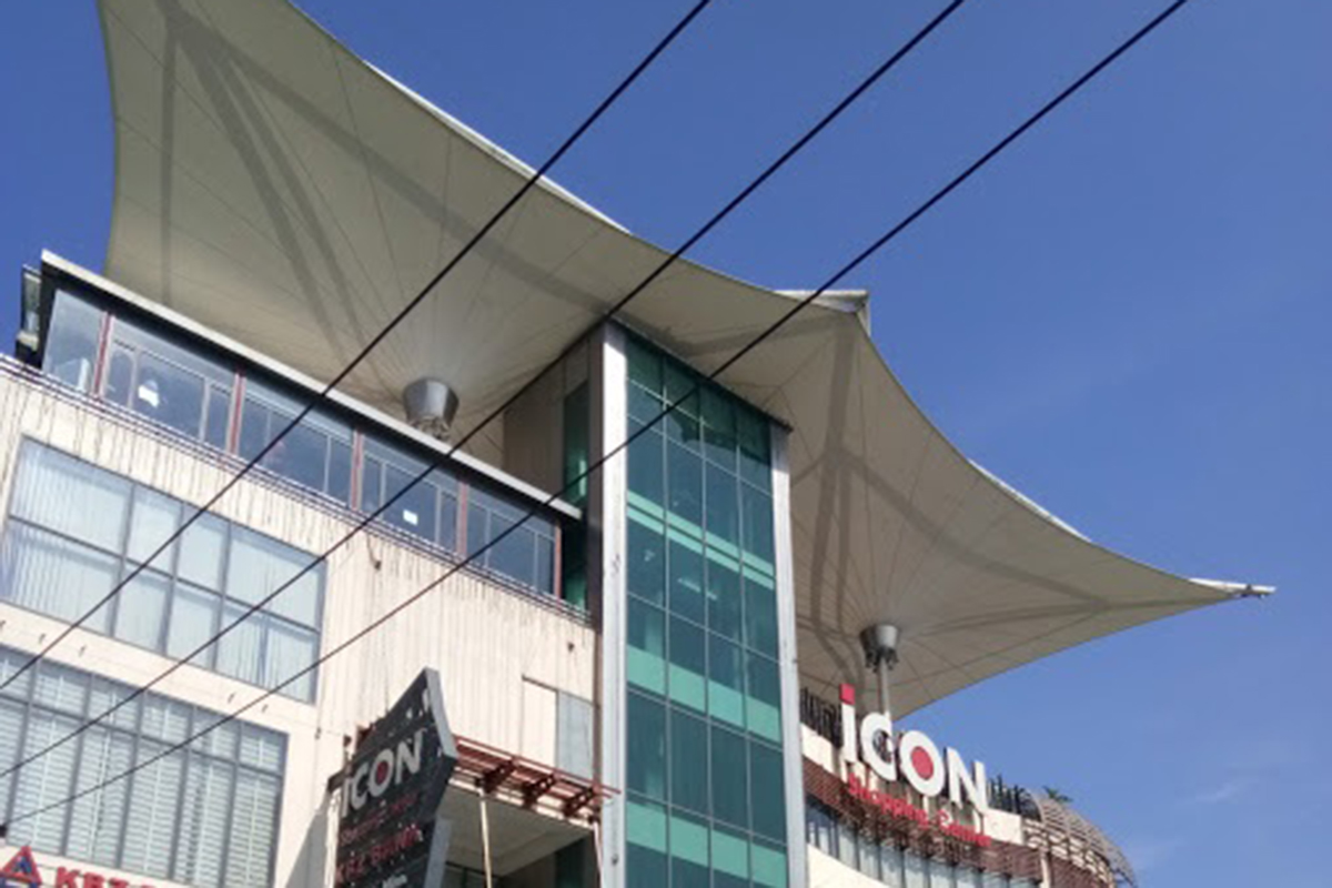 Icon Shopping mall_Mái che rooftop chill 1