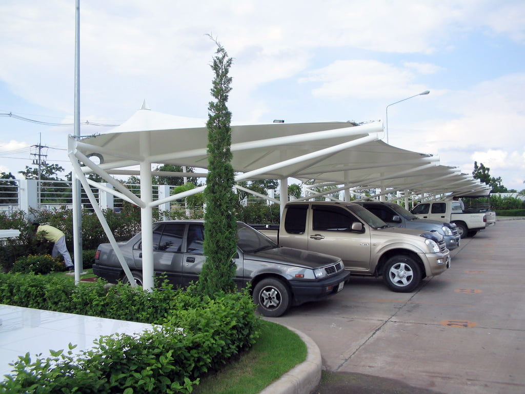 Bạt căng cho chỗ để xe khu dân cư
