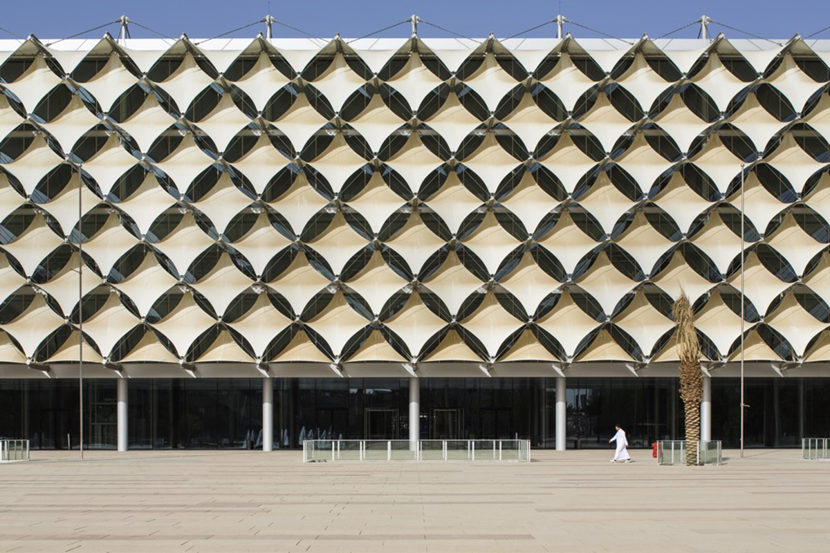 Tensile Facade PVDF - Vỏ bao che cực ấn tượng cho thư viện quốc gia King Fahad 3