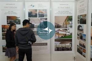 Mái che bạt căng Hà Nội_Vietbuild 2
