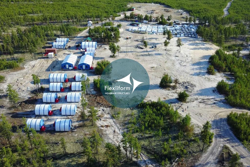 Phương án lắp đặt nhà bạt xét nghiệm Covid-19 từ AKS - Khả năng mở rộng