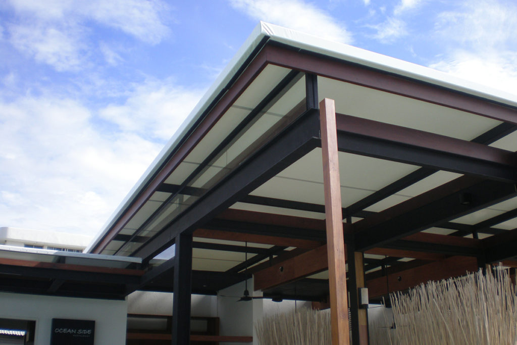 Tổng quan dự án mái che nhà hàng resort tại Putahracsa Hua Hin.