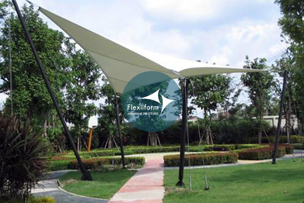 Sansiri Garden_Mái che sân vườn 1