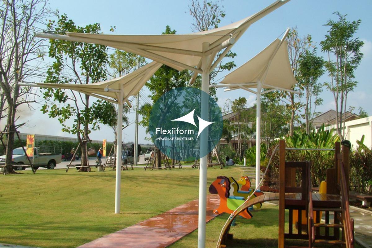 Sansiri Garden_Mái che sân vườn 5