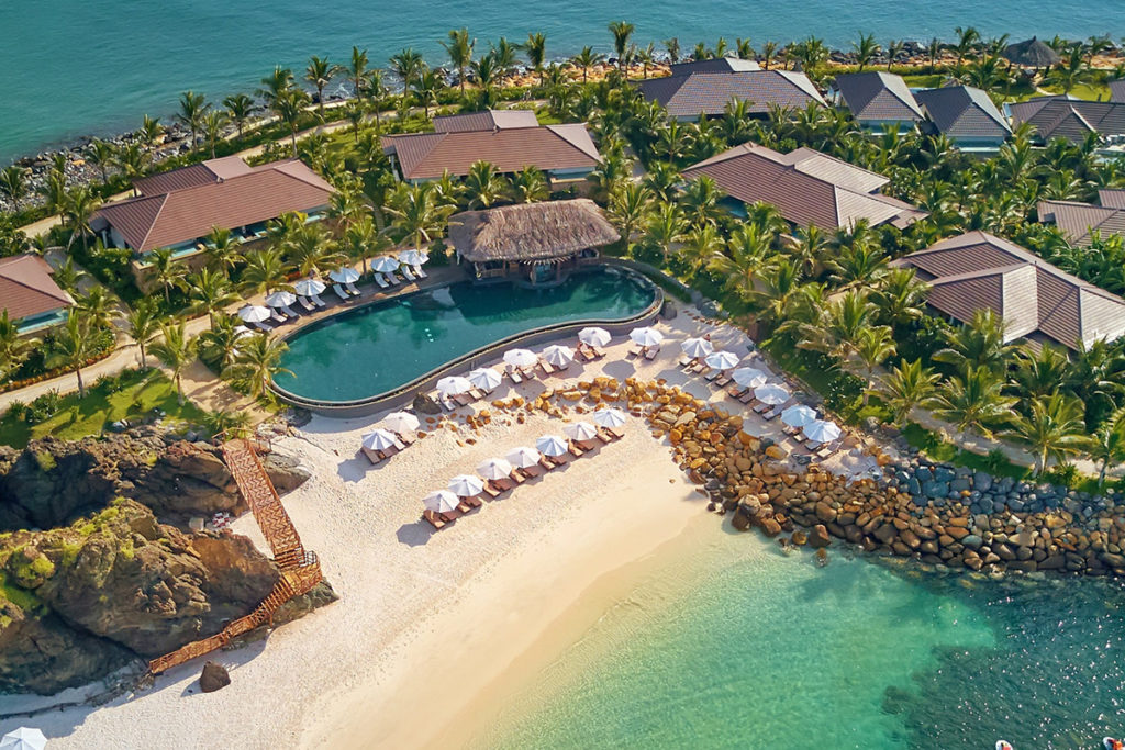 Mái che chòi nghỉ resort Nha Trang Khánh Hòa tăng tiện ích