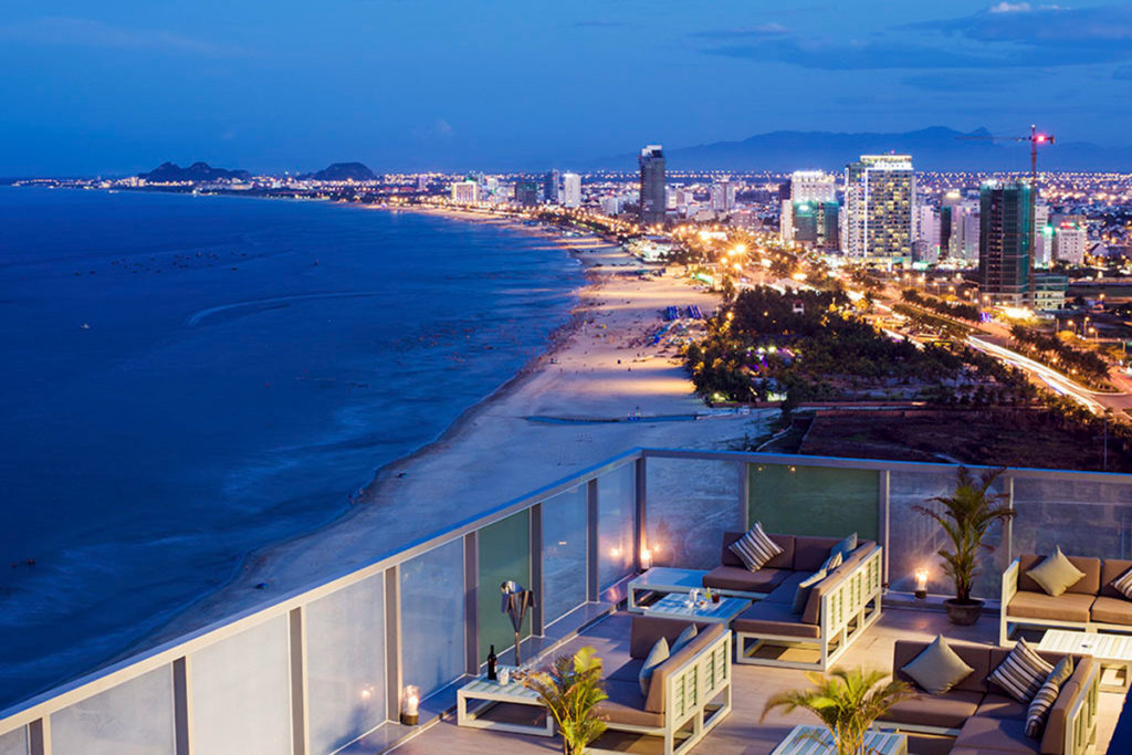 Thi công mái che Đà Nẵng Hội An - Mái che nhà hàng biển