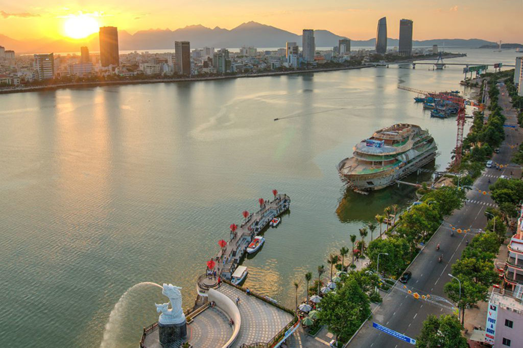 Thi công mái che bạt căng Đà Nẵng Hội An - Mái che bến du thuyền