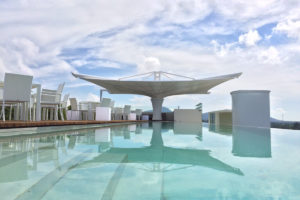 Mái che bạt căng_ Mái che hồ bơi Poolbar Resorts & Spas_Dream Phuket