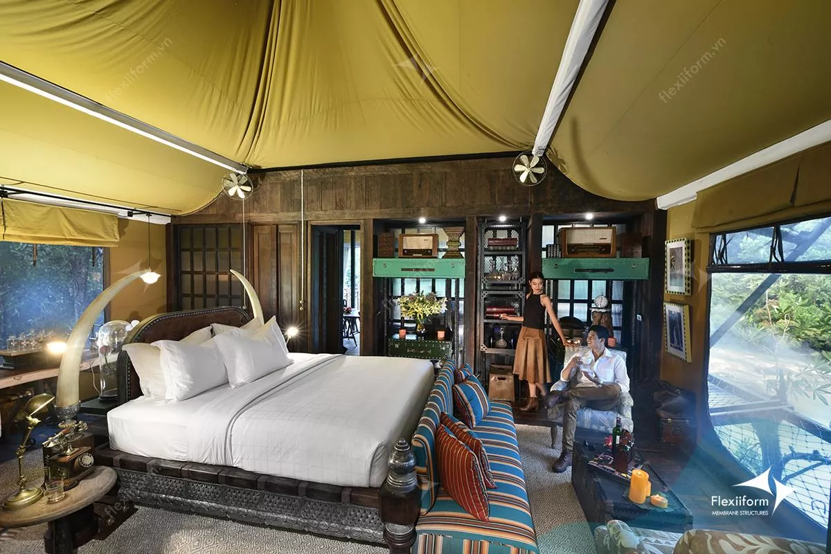 Glamping tent 1 phong 2