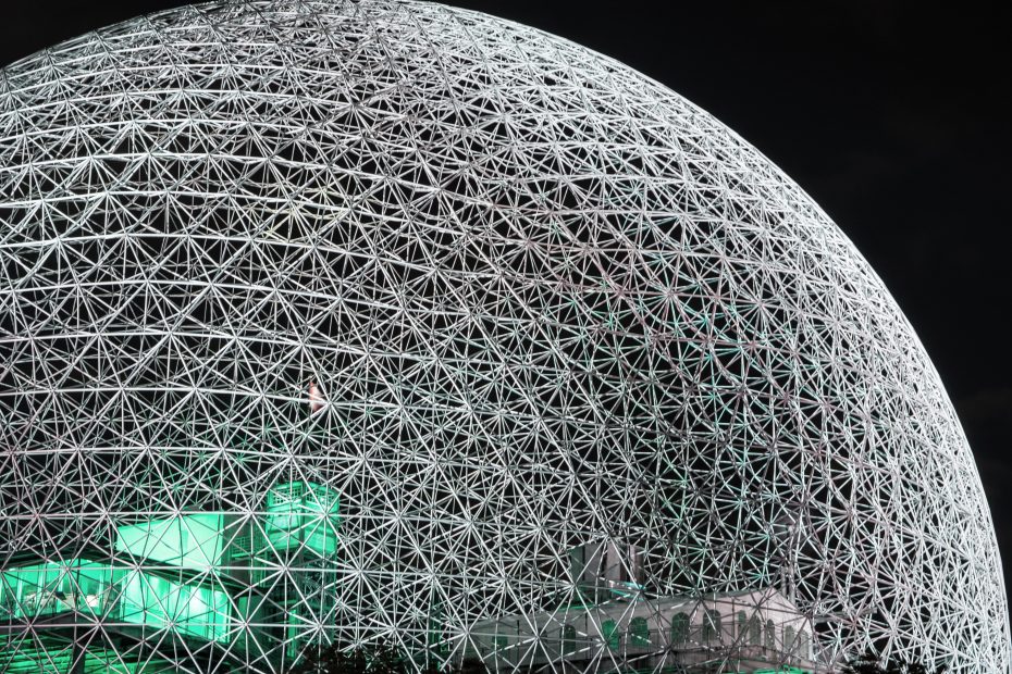 Geodesic Dome - Bảo tàng Montreal Biosphere (Quebec, Canada)