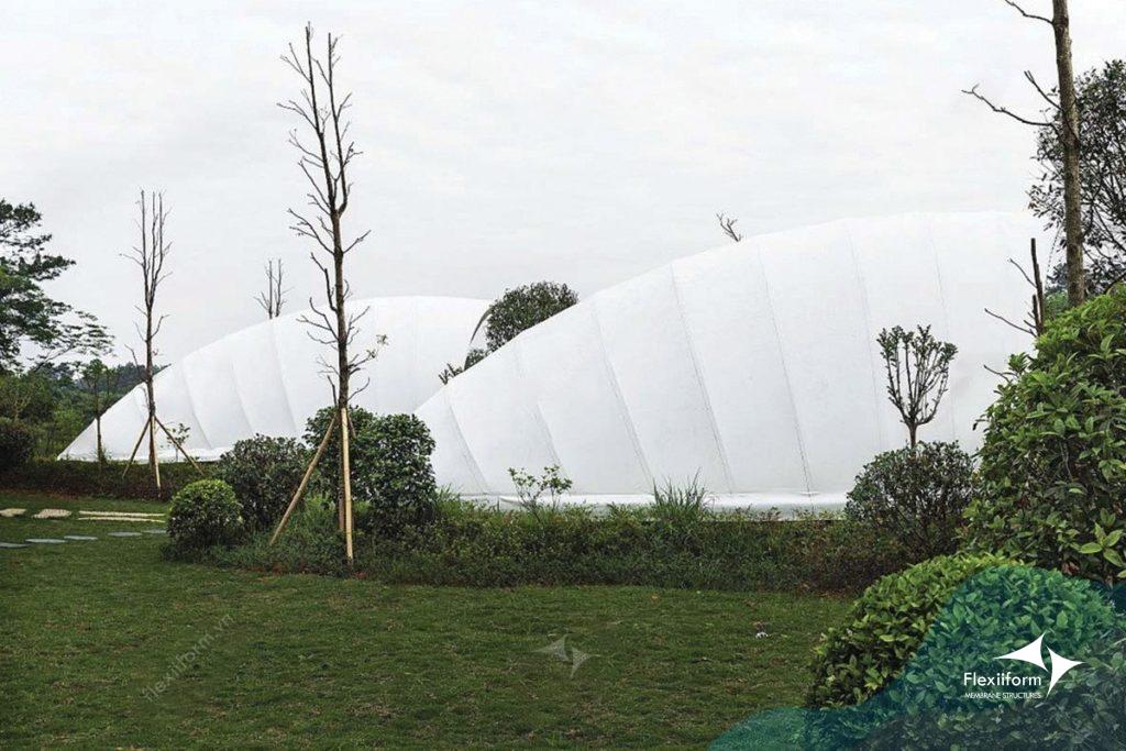Thiết kế nhà lều vỏ sò