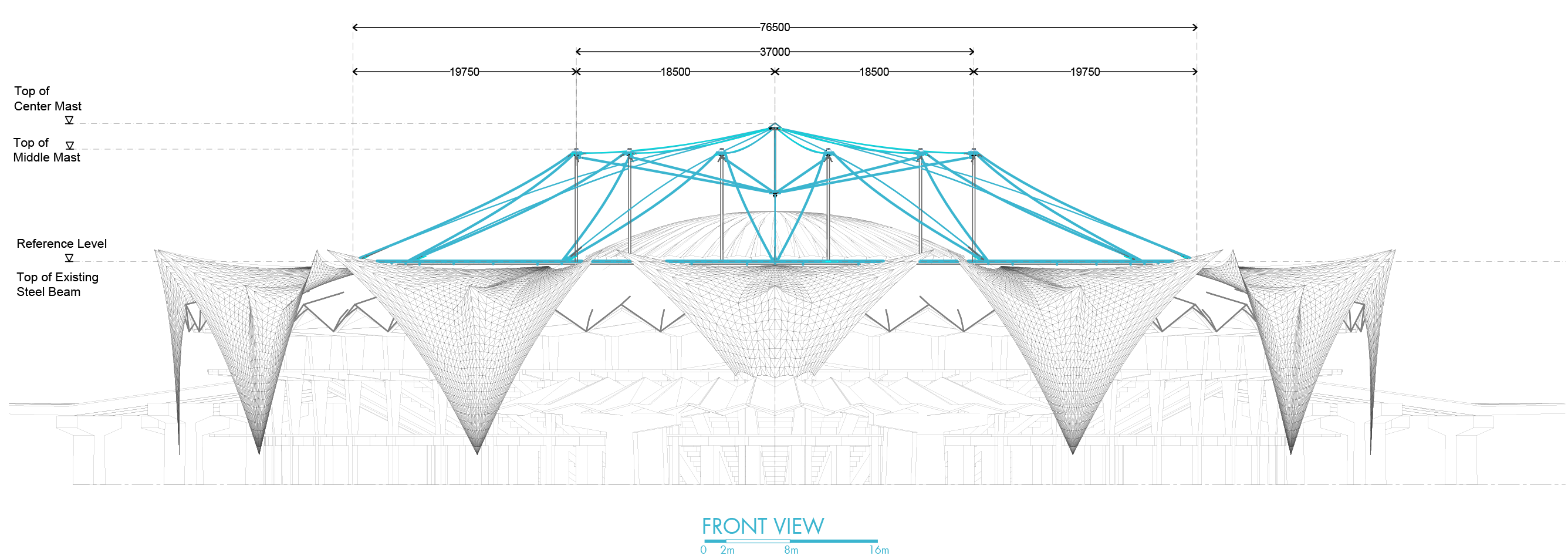 Indoor Stadium Design Structure