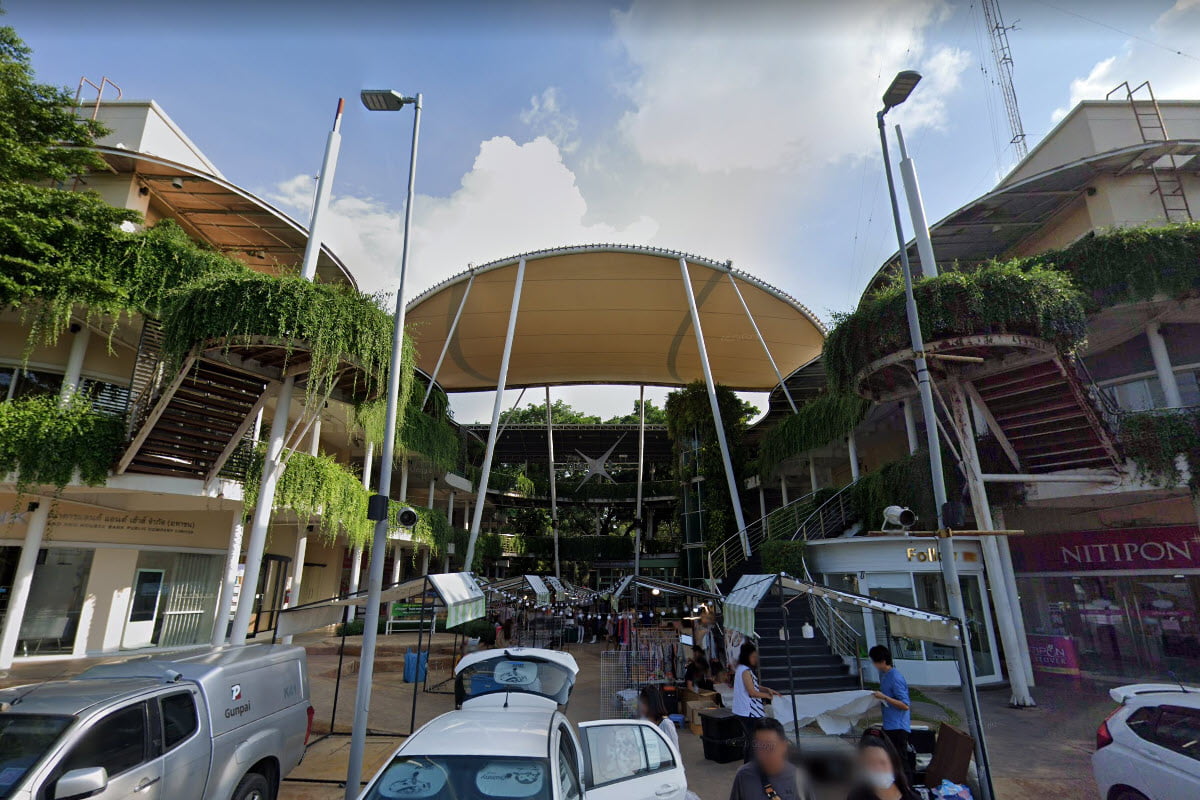 Tổng quan dự án mái che nắng mưa tại TTTM UD Town.