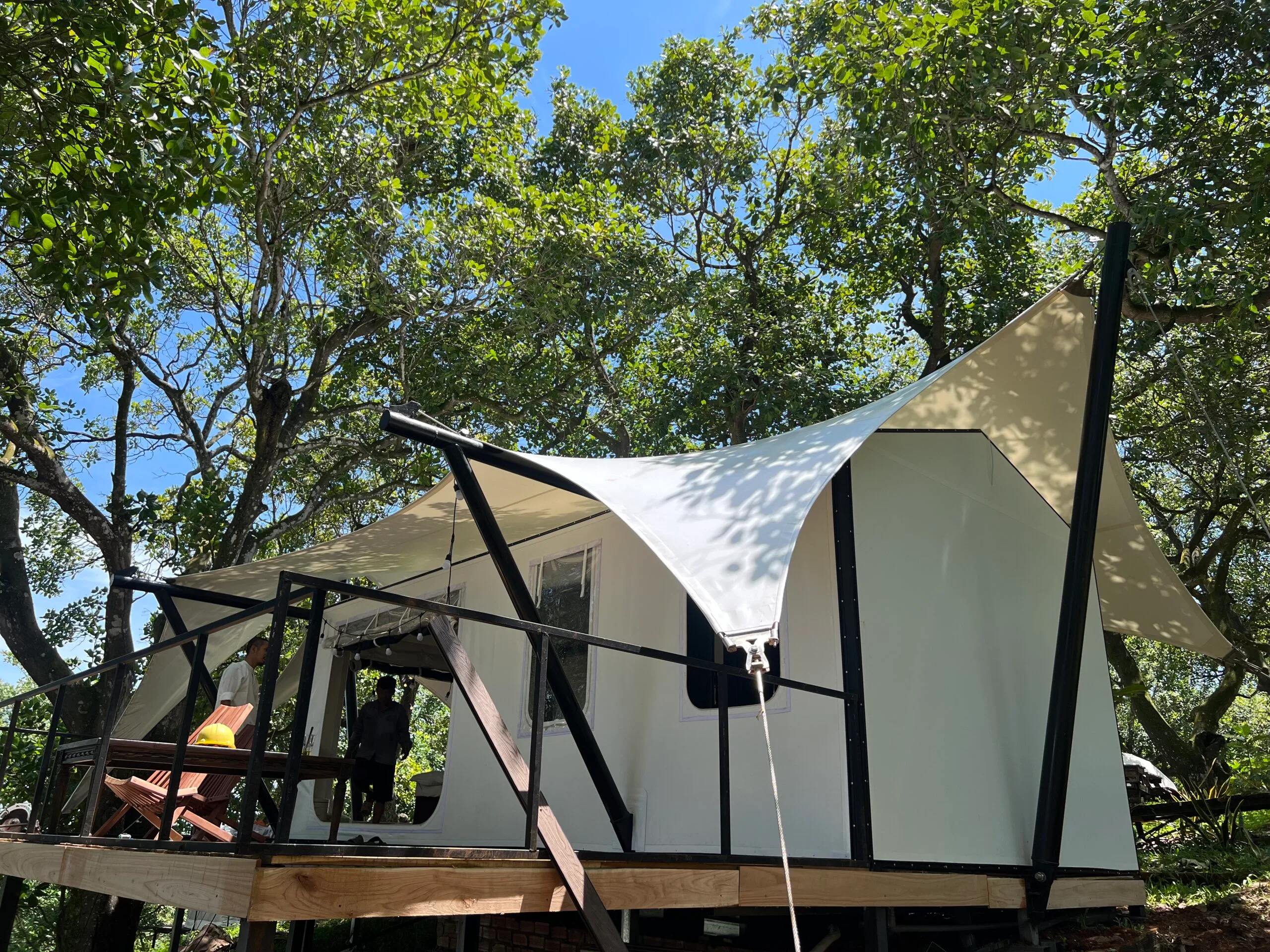 Outdoor Tent_Lều Garden view tent | Design&build: Flexiiform - Ứng dụng trong kinh doanh