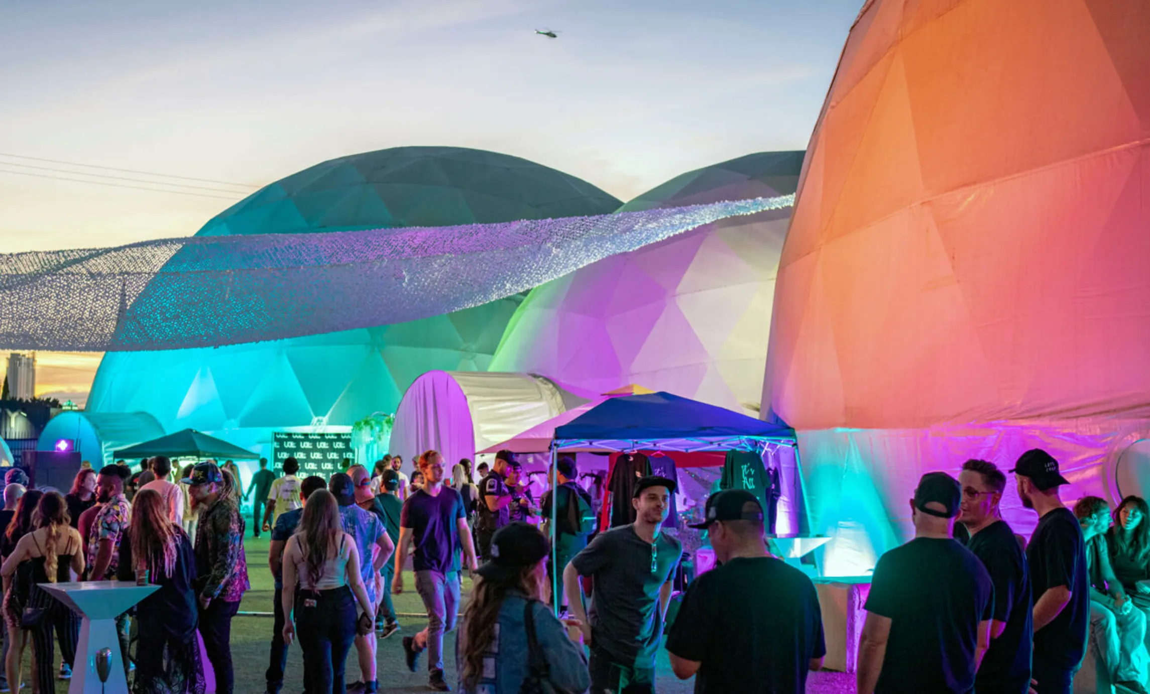 Dome event tent