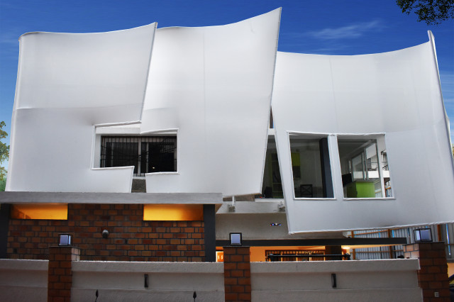 Flexiiform_tensile fabric facade mặt dựng_là gì 9