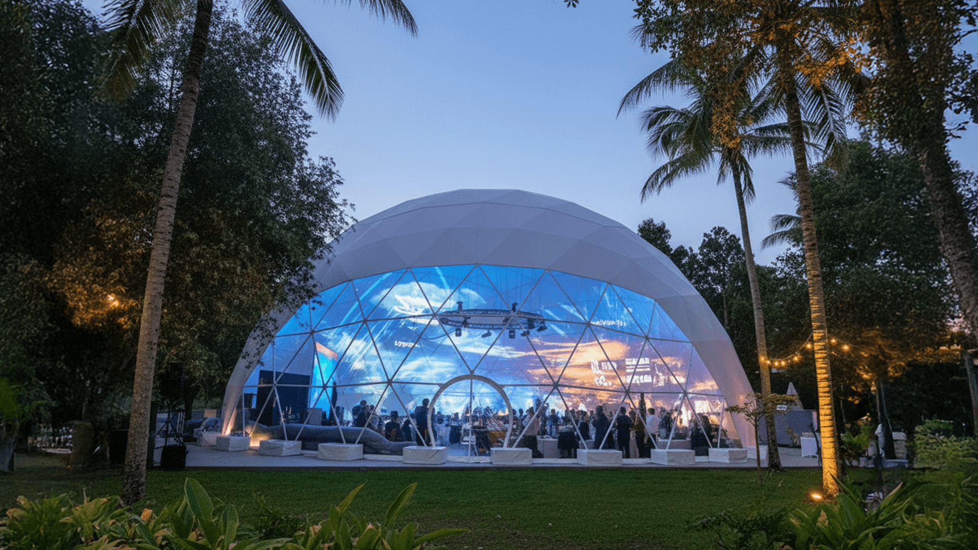 Dome Event_Refference_Dome trình chiếu